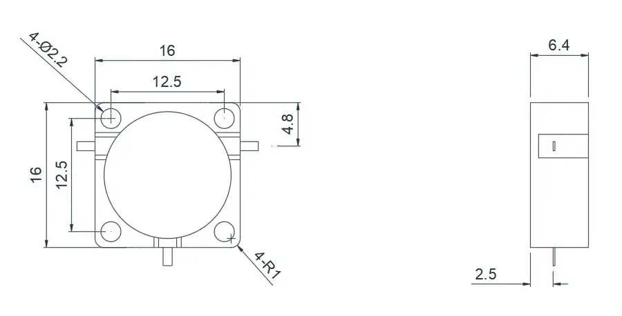 4.0~8.0GHz宽带带线环行器