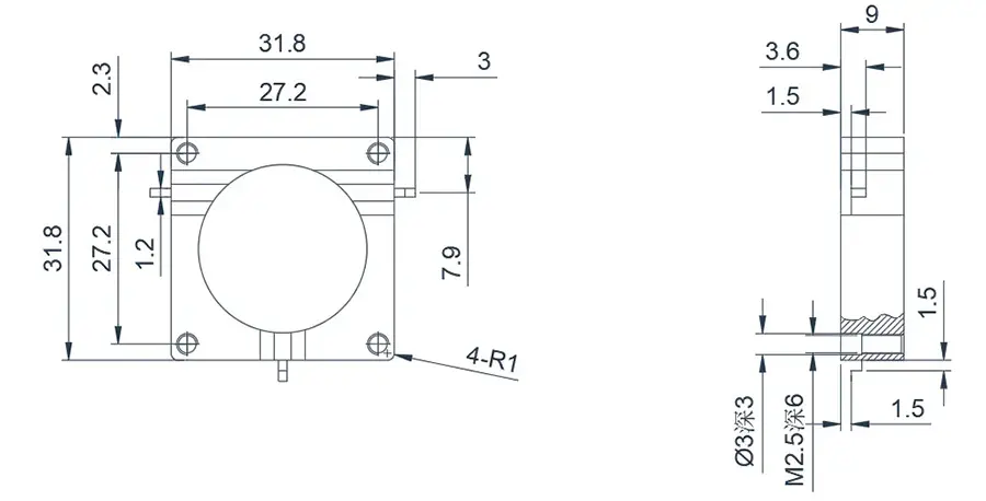 0.336~0.344GHz SMD 环行器(SMT)
