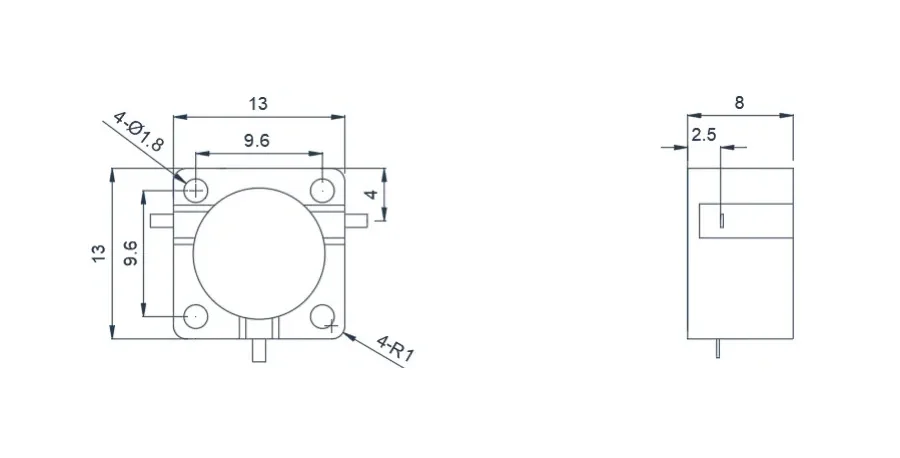 1.8~3.4GHz 典型带线环行器