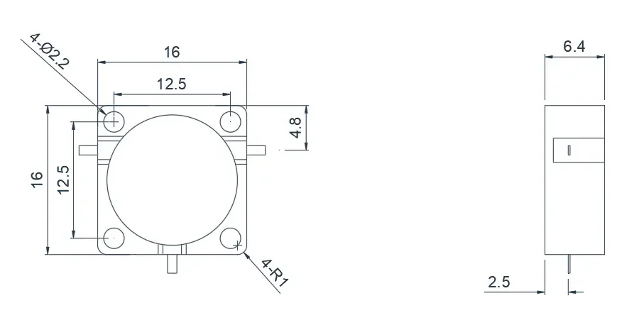 2.5~5.0GHz 典型带线环行器
