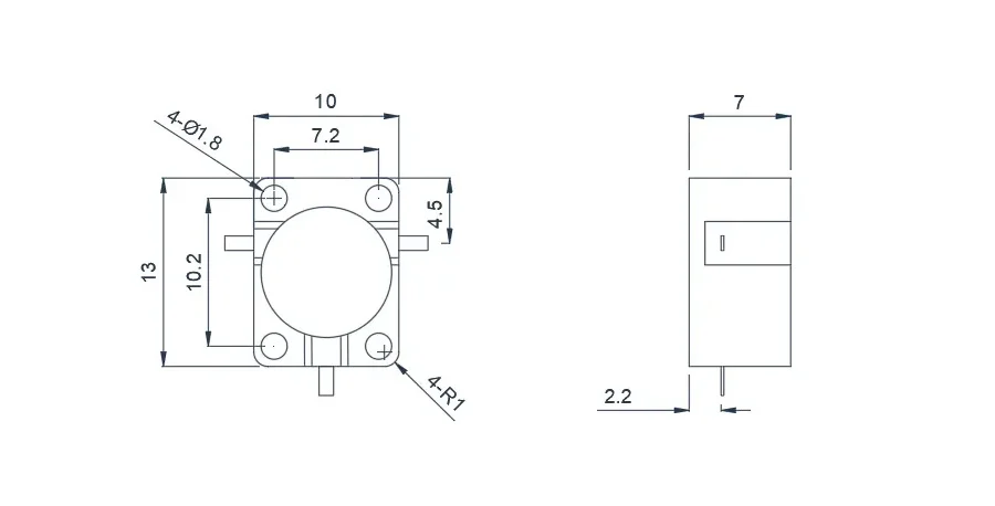 2.6~3.8GHz 典型带线环行器