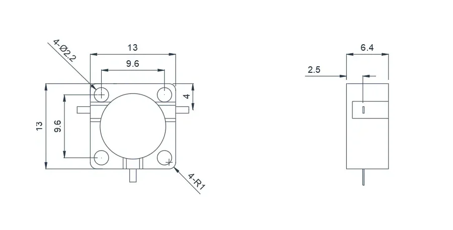 4.0~8.0GHz 典型带线环行器