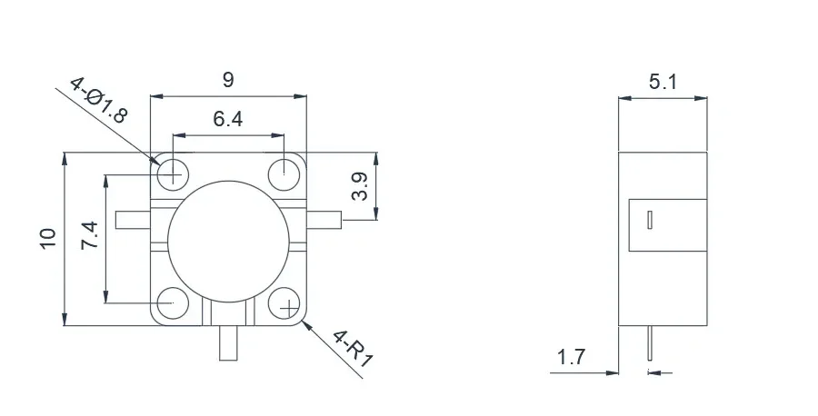 7.0~18.0GHz 典型带线环行器