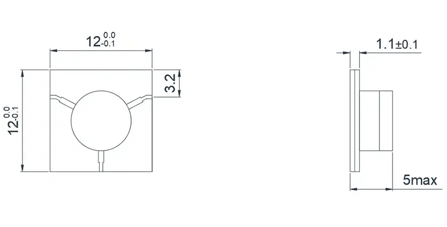 6.0~18.0GHz 宽带微带 'T' 结环行器