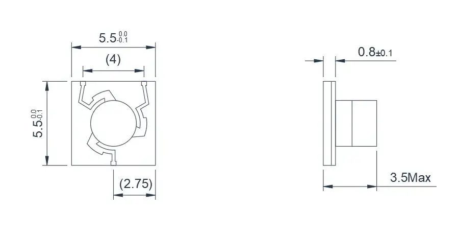 8.0~18.0GHz 微带 'T' 结环行器