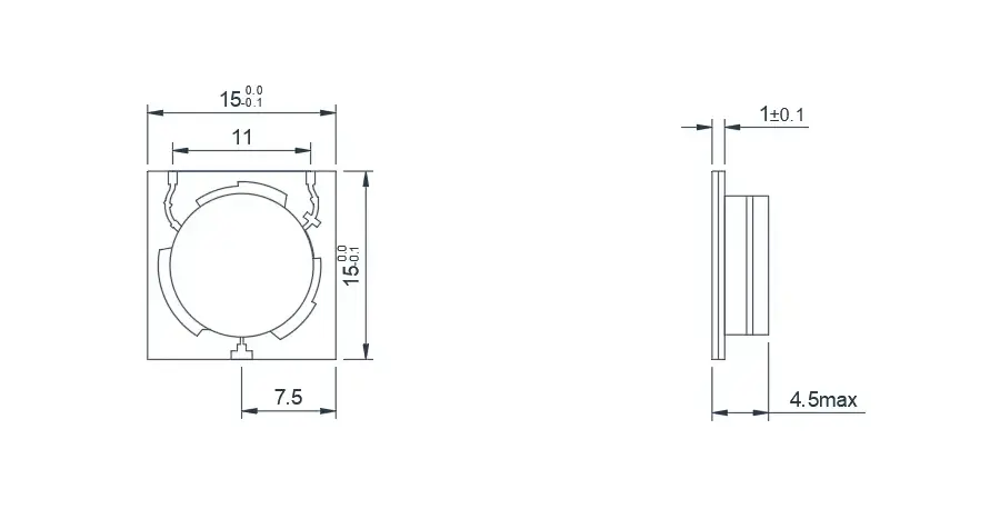 2.0~6.0GHz 宽带微带 'Y' 结环行器