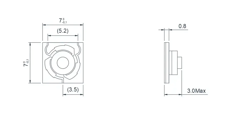 6.0~18.0GHz 宽带微带 'Y' 结环行器