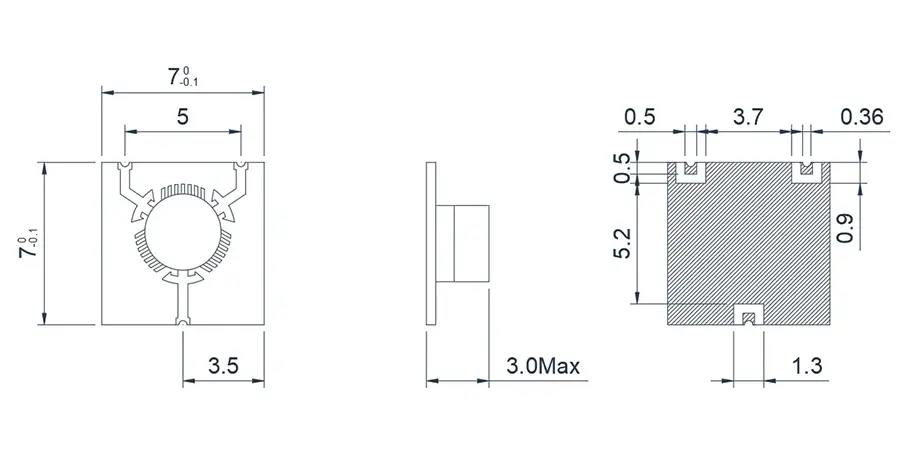 8.0~12.0GHz 表面贴装技术微带 'Y' 结环行器