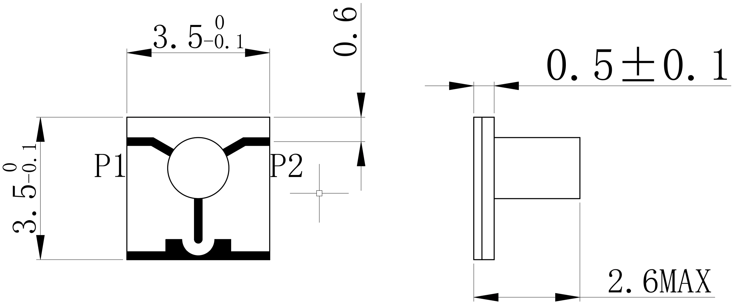 32-40GHz Ka 波段微带隔离器